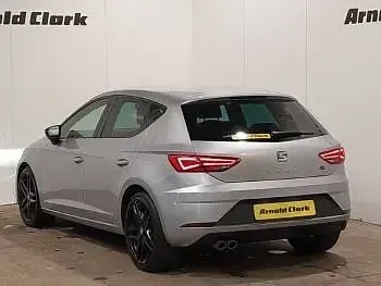 Used Seat Leon Black Edition 130 HP (95 kW) 2020 Silver Hatchback
