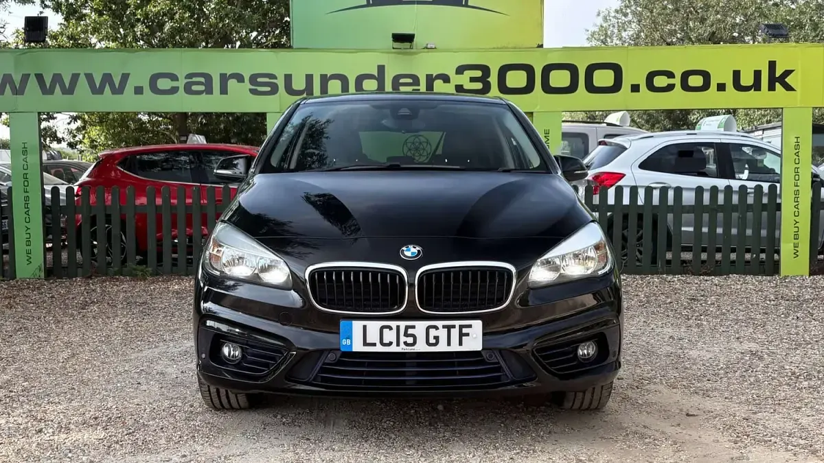 Used BMW 218 Sport Line 150 HP (110 kW) 2015 Black Hatchback