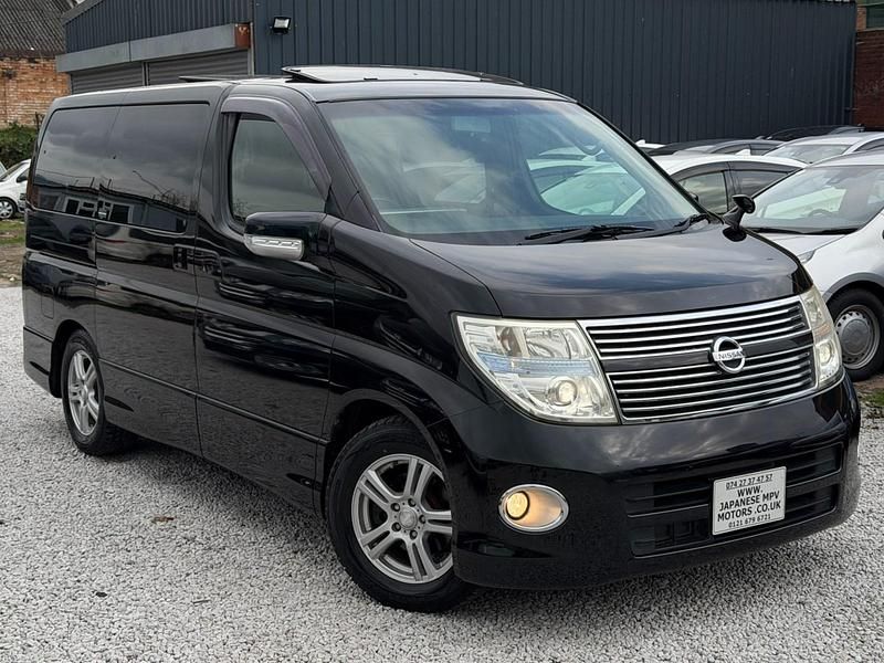 Used Nissan Elgrand 2009 Black MPV