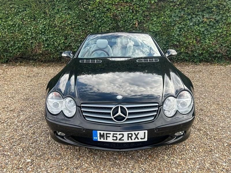 Used Mercedes SL500 306 HP (225 kW) 2002 Black Cabriolet
