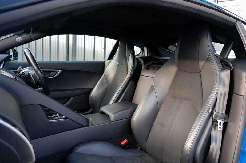 Used Jaguar F-Type R-Dynamic 380 HP (279 kW) 2017 Blue Coupe