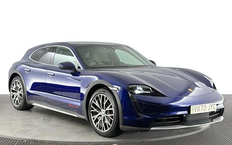 Used Porsche Taycan Cross Turismo 419 kW (571 HP) 2022 Blue Estate