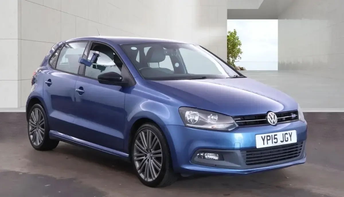 Used VW Polo BlueGT 150 HP (110 kW) 2015 Blue Hatchback