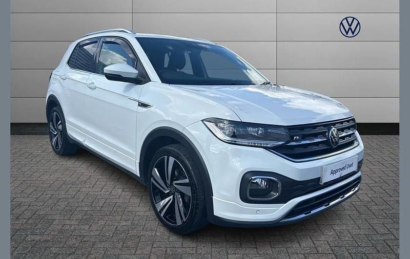 Used VW T-Cross R-line 110 HP (80 kW) 2022 White SUV