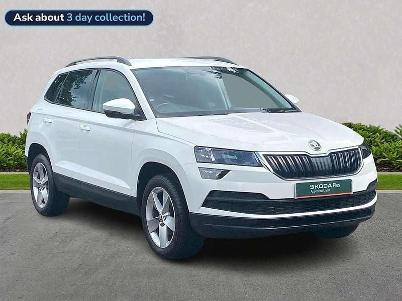 White Used 2020 Skoda Karoq SE SUV | £14,698 (Fair price) - Image 1/4
