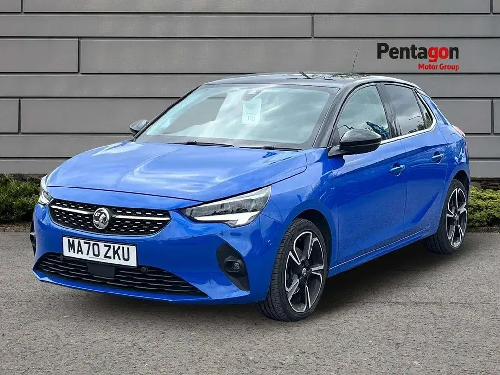 Used Vauxhall Corsa Elite 99 HP (72 kW) 2020 Blue Hatchback