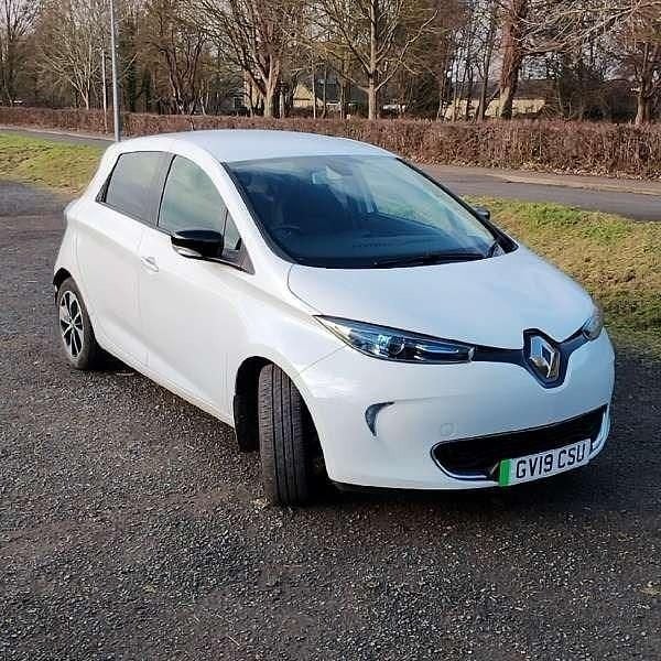 White Used 2019 Renault Zoe Dynamique Hatchback | £6,499 (Good price) - Image 1/4