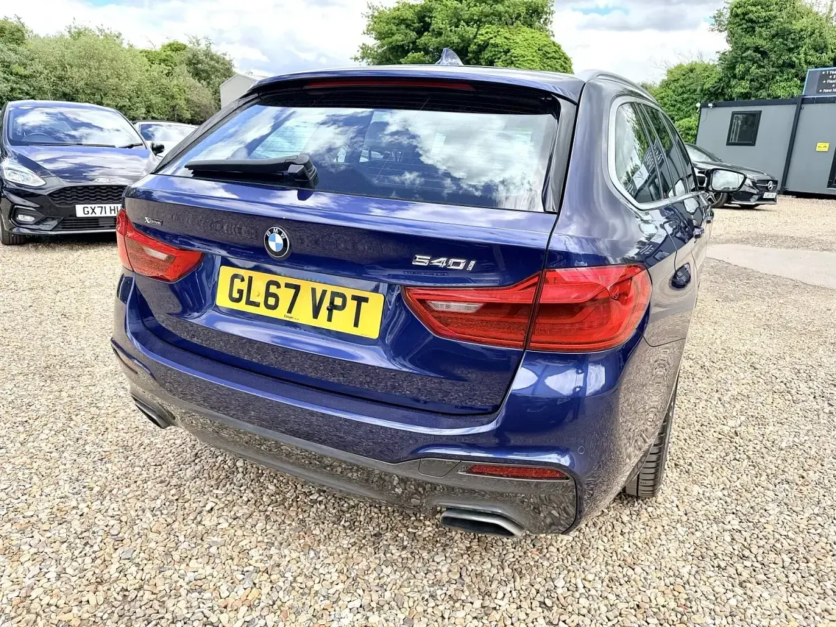 Used BMW 540 M Sport 2017 Blue Estate