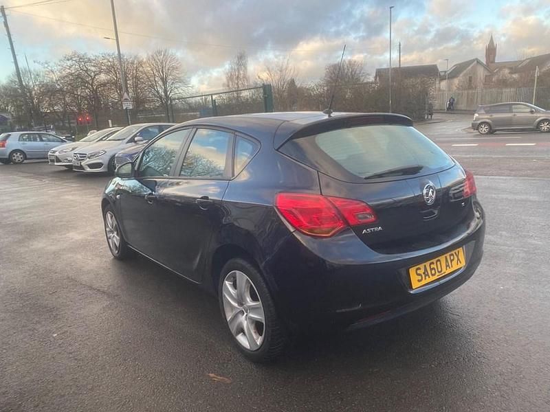 Used Vauxhall Astra 115 HP (84 kW) 2010 Black Hatchback