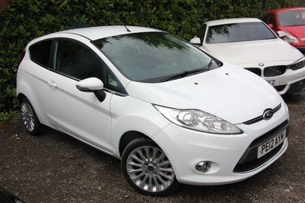 White Used 2012 Ford Fiesta Titanium Hatchback | £5,000 (A bit pricey) - Image 1/1