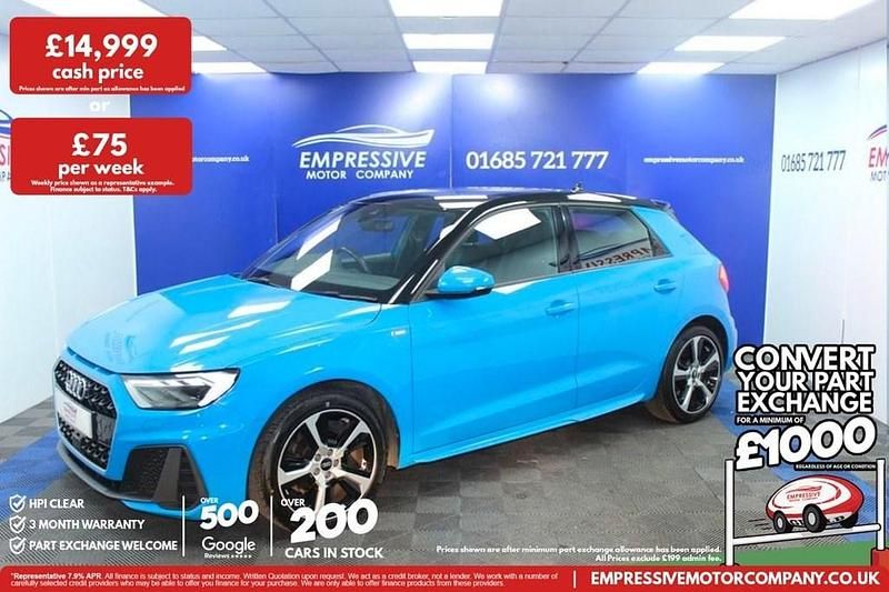 Used Audi A1 S-Line 2020 Blue SUV