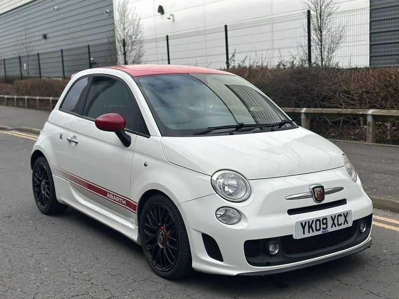 Used Abarth 500 2009 White Hatchback