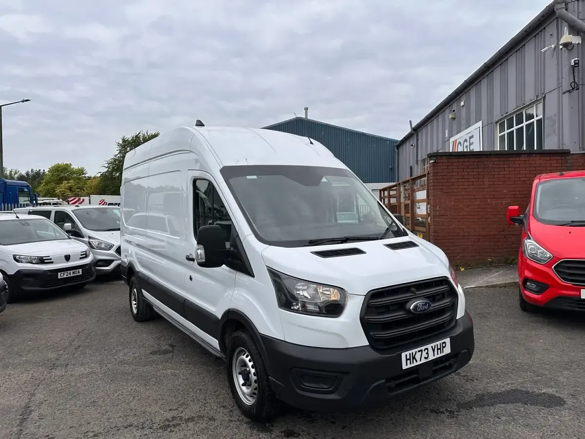 Used Ford Transit 130 HP (95 kW) 2023 White Van