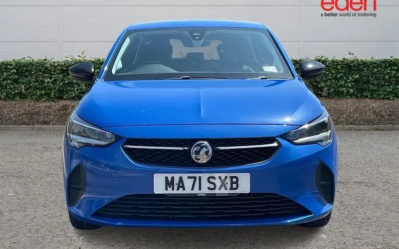 Used Vauxhall Corsa 75 HP (55 kW) 2021 Blue Hatchback