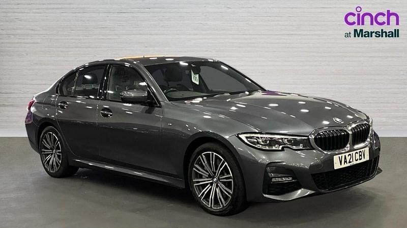 Grey Used 2021 BMW 330e M Sport Sedan | £19,200 (Fair price) - Image 1/4