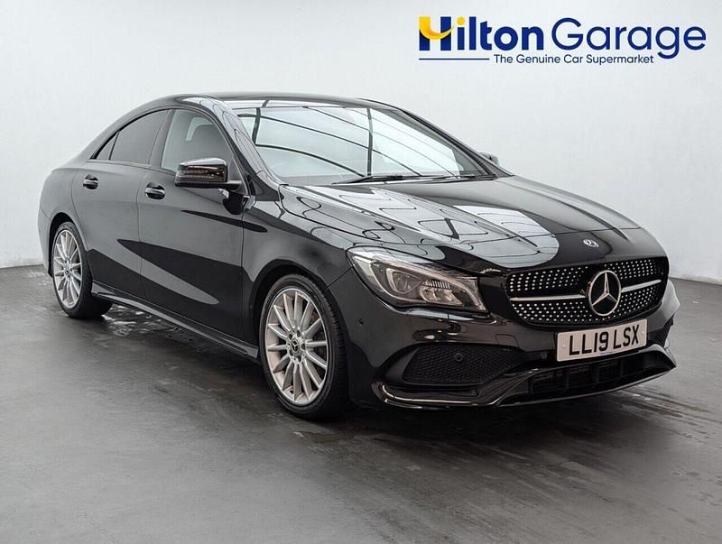 Black Used 2019 Mercedes CLA200 AMG line Sedan | £14,300 (Fair price) - Image 1/4