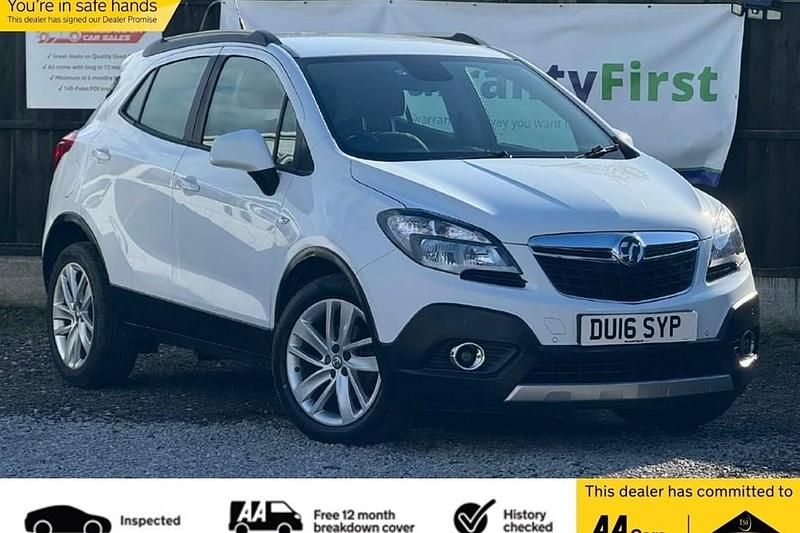 Used Vauxhall Mokka 115 HP (84 kW) 2016 White SUV