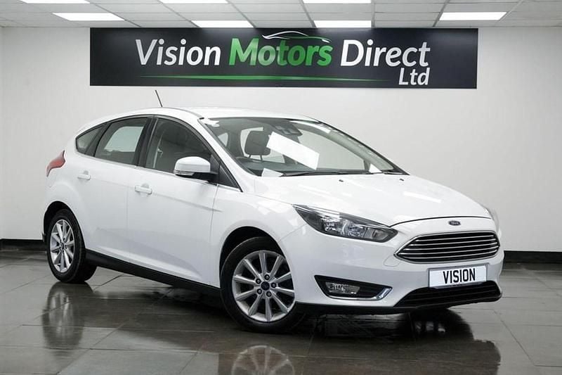 White Used 2018 Ford Focus Titanium Hatchback | £5,970 (Super price) - Image 1/1