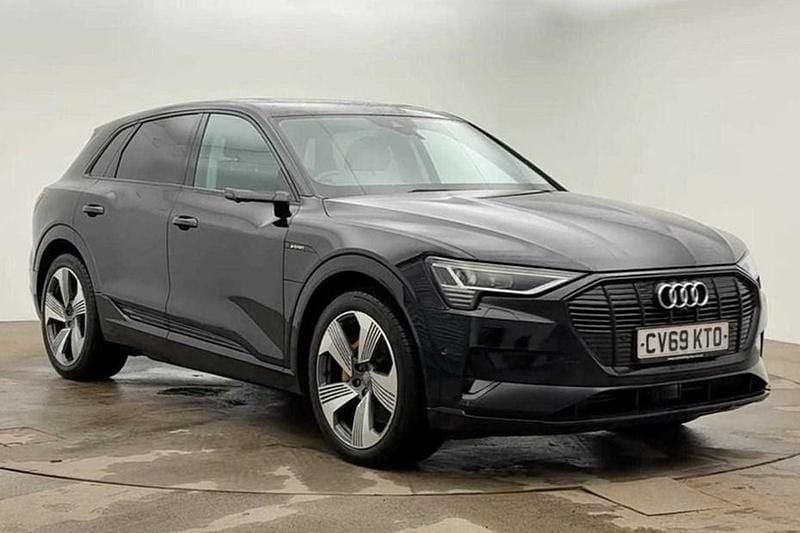 Used Audi e-tron Comfort 300 kW (408 HP) 2019 Black SUV