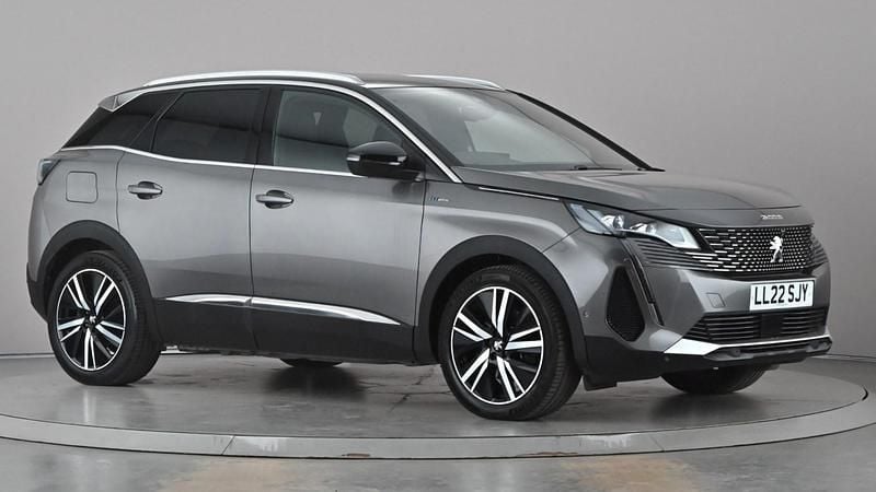 Grey Used 2022 Peugeot 3008 Premium SUV | £19,980 (Fair price) - Image 1/4