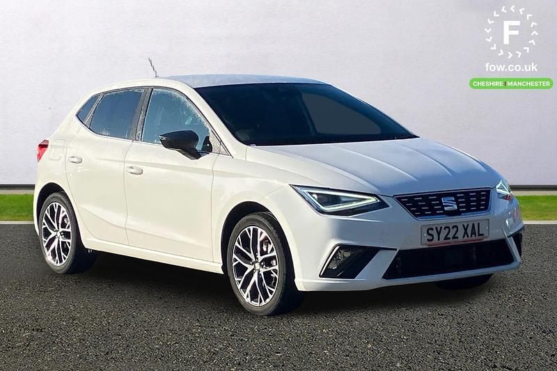 White Used 2022 Seat Ibiza XCELLENCE Hatchback | £16,599 (A bit pricey) - Image 1/3