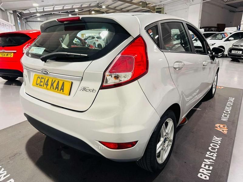 Used Ford Fiesta Zetec 2014 Silver Hatchback