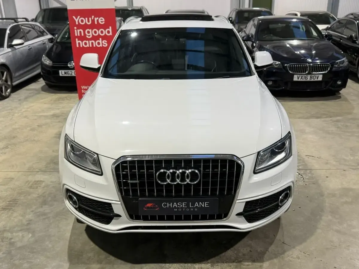 Begagnad Audi Q5 S-line plus 190 HK (139 kW) 2016 Vit SUV