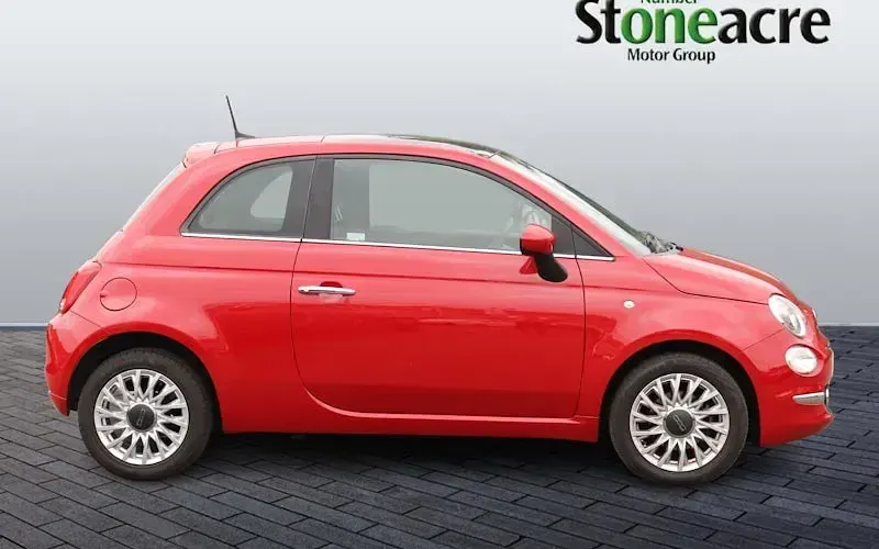 Used Fiat 500 69 HP (50 kW) 2023 Red Hatchback