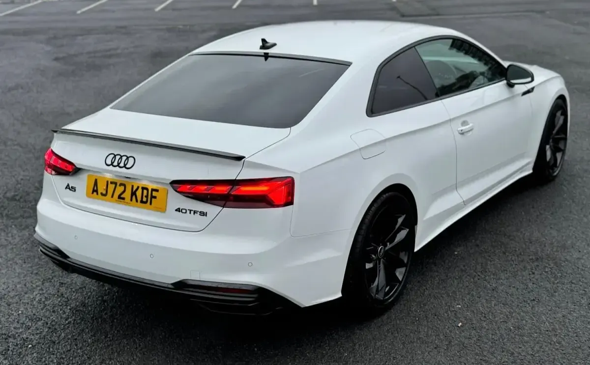 Used Audi A5 S-Line 2022 White Coupe