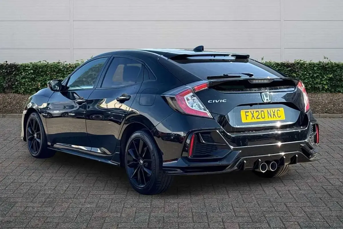 Used Honda Civic Sport 182 HP (133 kW) 2020 Black Hatchback