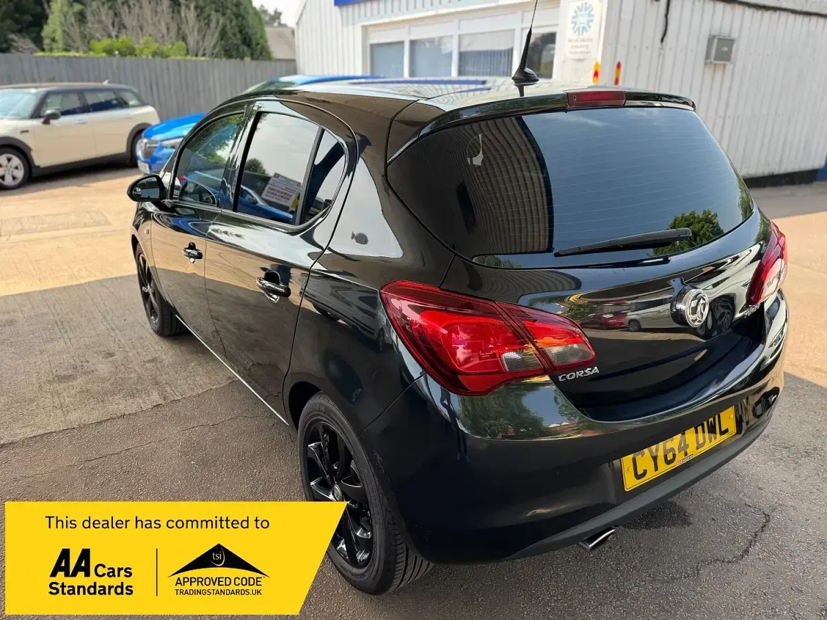 Used Vauxhall Corsa Excite 2015 Black Hatchback