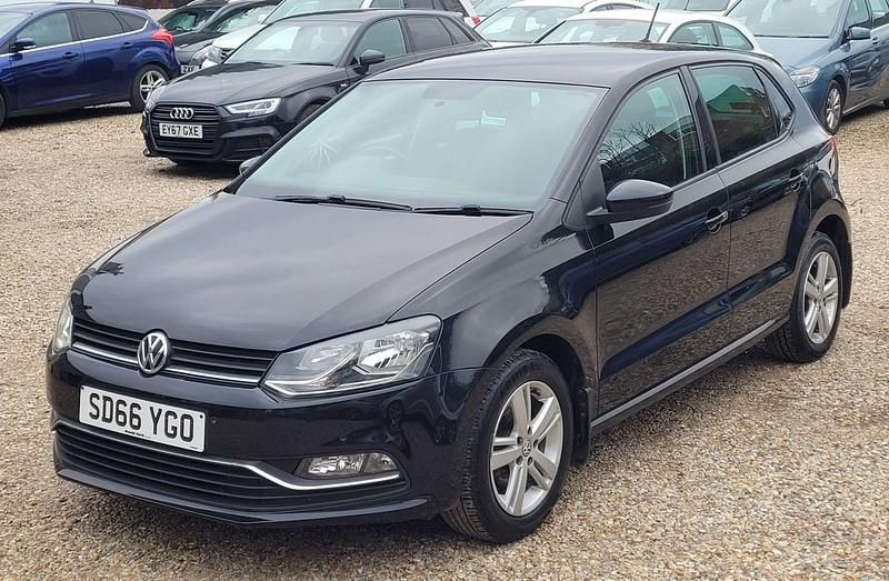 Used VW Polo Match 2016 Black Hatchback