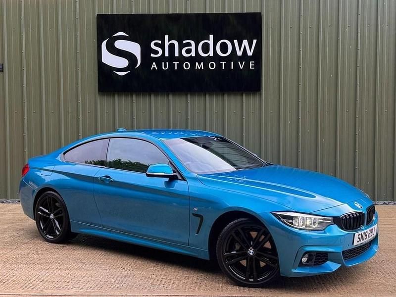 Blue Used 2018 BMW 435 M Sport Coupe | £18,995 (Fair price) - Image 1/4