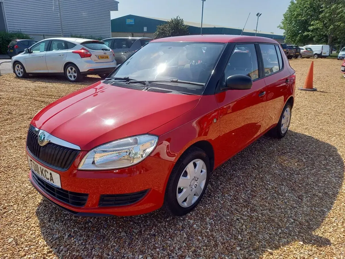 Used Skoda Fabia 2011 Red Hatchback