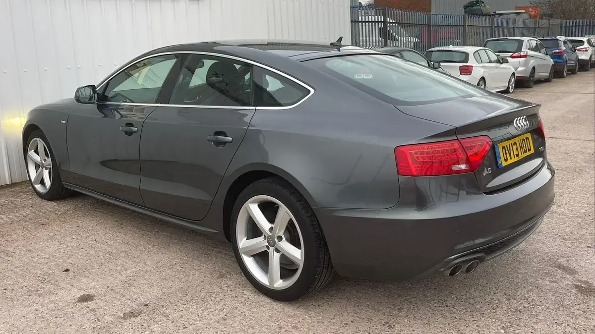 Used Audi A5 Sportback S-Line 143 HP (105 kW) 2013 Grey Hatchback