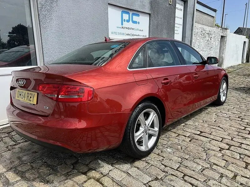 Used Audi A4 2014 Red Sedan