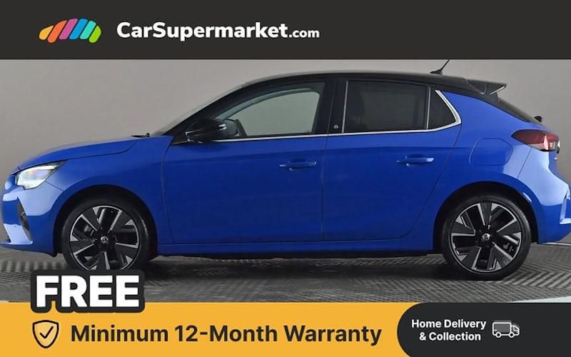 Used Vauxhall Corsa-e Elite 100 kW (136 HP) 2020 Blue Hatchback
