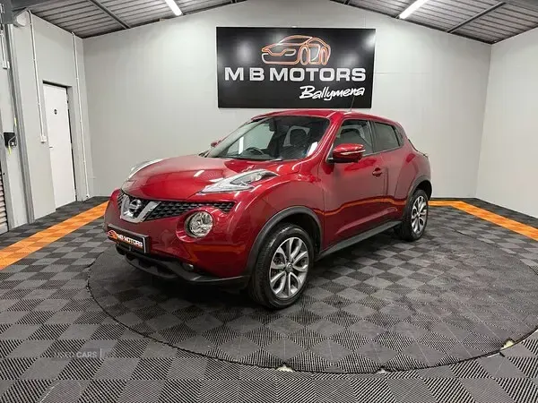 Used Nissan Juke Tekna 117 HP (86 kW) 2018 Red SUV