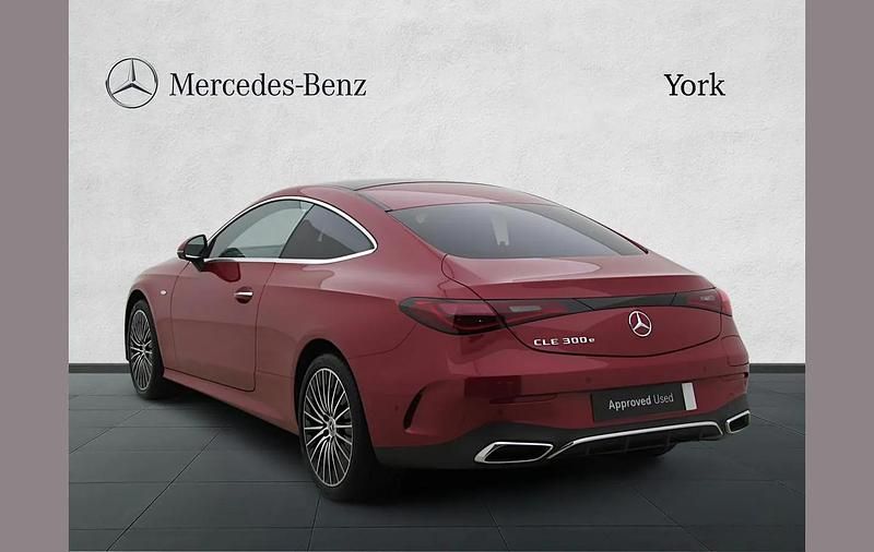 Used Mercedes CLE300 AMG Line Premium 308 HP (226 kW) 2024 Red Coupe