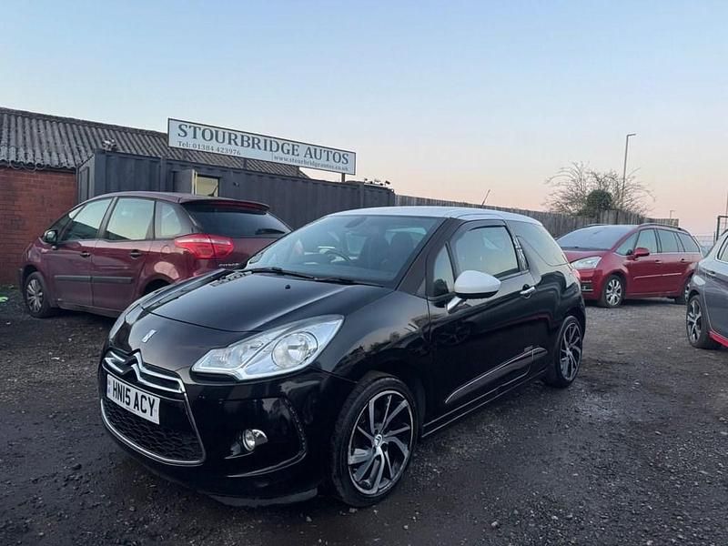 Used Citroën DS3 PureTech 110 HP (80 kW) 2015 Black Hatchback