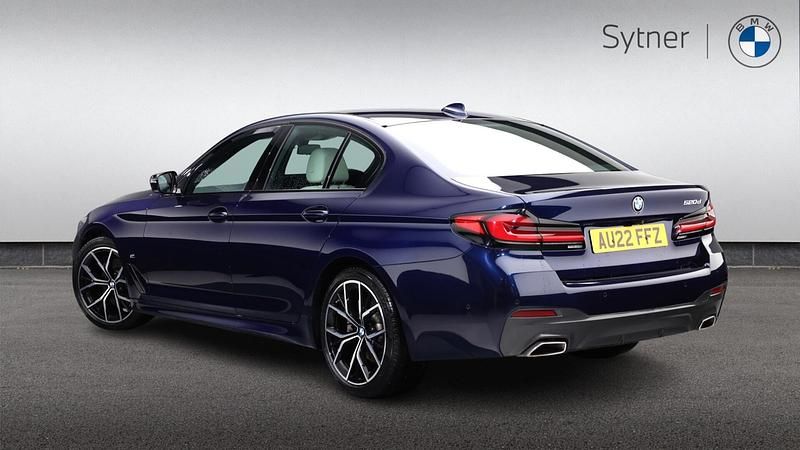 Used BMW 520 M Sport 187 HP (137 kW) 2022 Blue