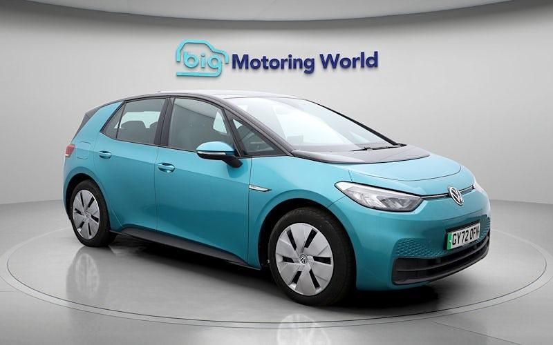 Used VW ID.3 Pro Performance 150 kW (204 HP) 2021 Turquoise Hatchback