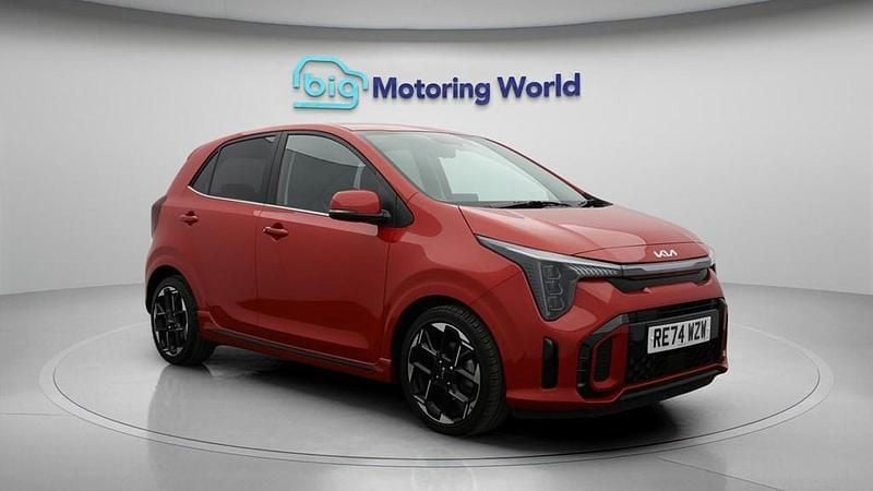Used Kia Picanto GT-Line S 77 HP (56 kW) 2024 Red Hatchback