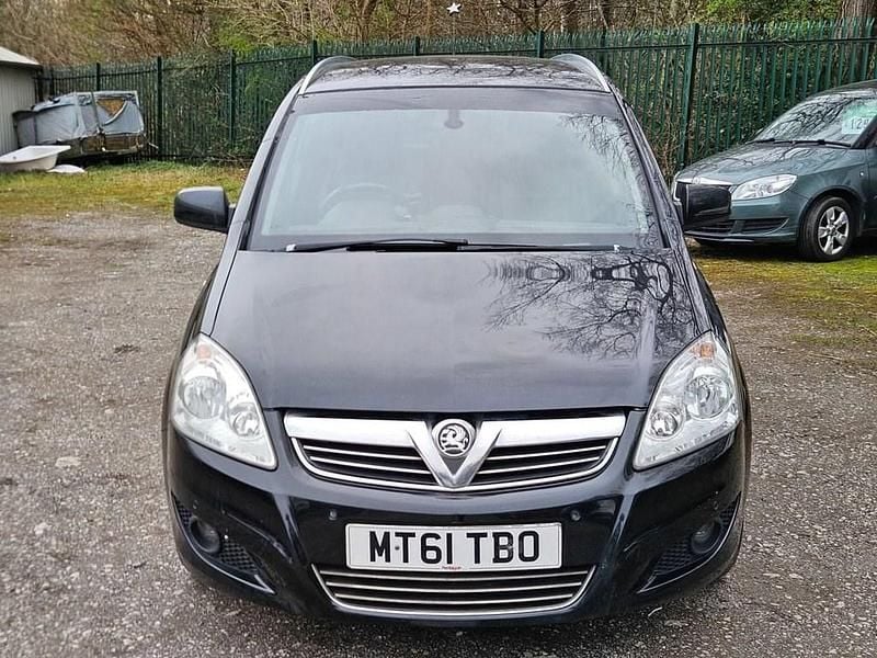 Used Vauxhall Zafira Elite 110 HP (80 kW) 2011 Black MPV
