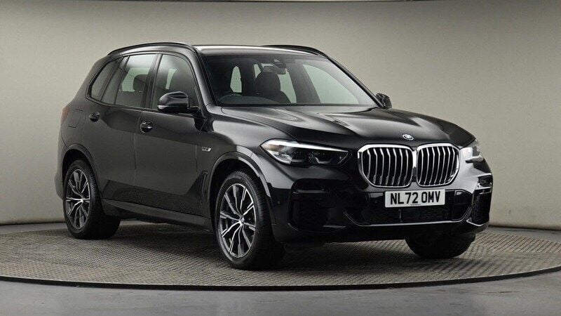 Blacksapphire metallic Used 2022 BMW X5 M Sport SUV | £44,200 (Super price) - Image 1/4