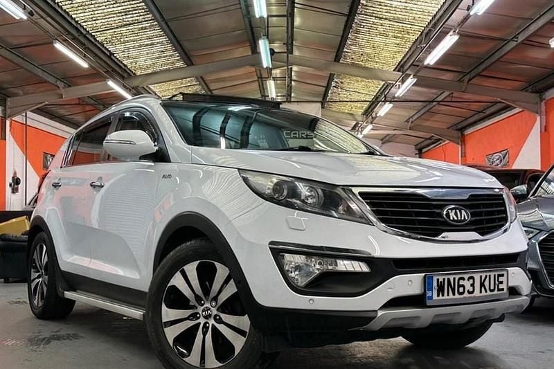 Used Kia Sportage 181 HP (133 kW) 2013 White SUV