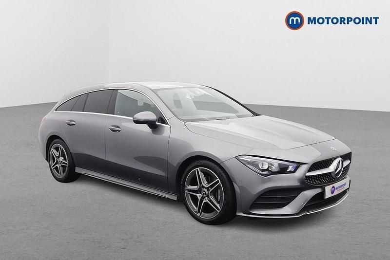 Grey Used 2022 Mercedes CLA180 AMG line Sedan | £22,449 (Super price) - Image 1/4