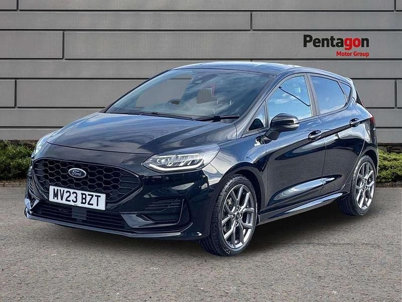 Used Ford Fiesta ST-Line 99 HP (72 kW) 2023 Black Hatchback