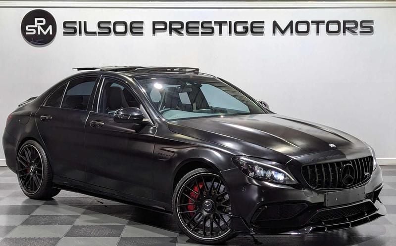 Used Mercedes C63S AMG Premium 2017 Black Sedan