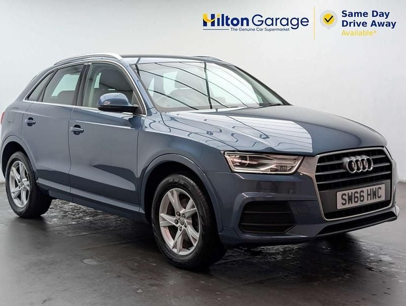 Used Audi Q3 Advanced 150 HP (110 kW) 2016 Blue SUV